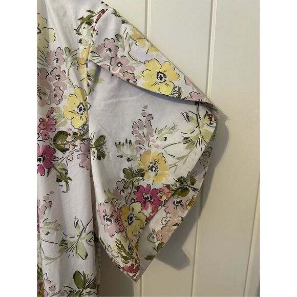 NWT Johnny Was Magnolia Tiered Floral Short SleeveMini Dress Medium L35223-1 - Picture 4 of 9